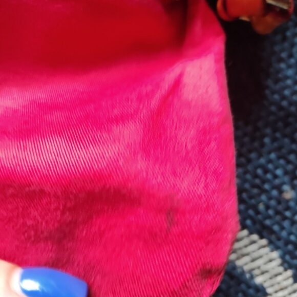 Dooney & Bourke Crossbody Shoulder Bag Leather & Fabric READ - Picture 14 of 16